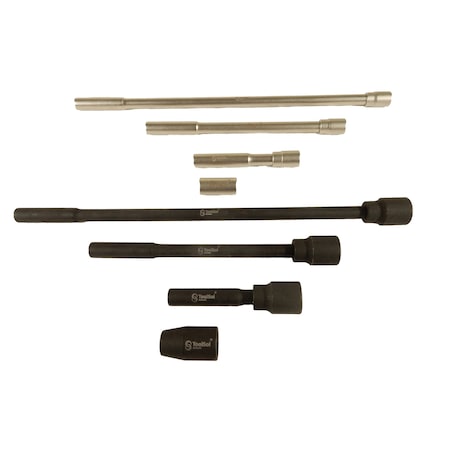 Shopsol ToolSol Removable Hex Bit 1/4 in and 3/8 In Square Drive 8pcs Set 1010894